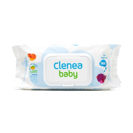 LENCO CLENEA BABY 80UN 20X18CM 