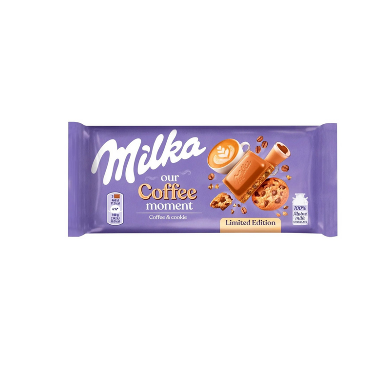 CHOC. MILKA COFFE COOKIE 100G 