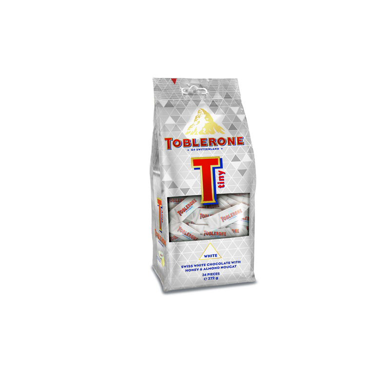 TOBLERONE TINY WHITE BAG 272G
