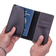 Porta passaporte Bidins em Material sintético