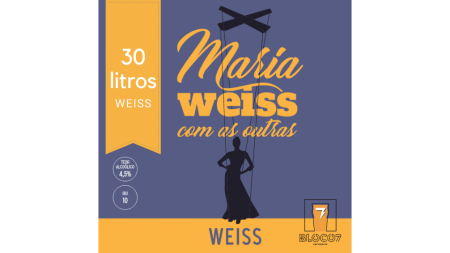 Chope Weiss - Maria WEISS Com As Outras, Barril 30 Litros Retornável