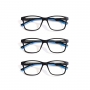 Kit Com 3 Óculos Para Telas  - Gamer Azul