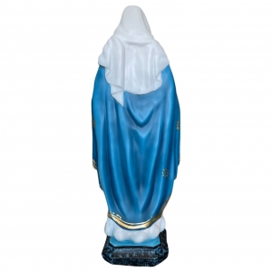 Nossa Senhora das Lágrimas 60,0 cm - gesso (c/ coroinha)