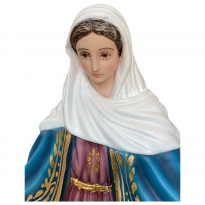 Nossa Senhora das Lágrimas 60,0 cm - gesso (c/ coroinha)