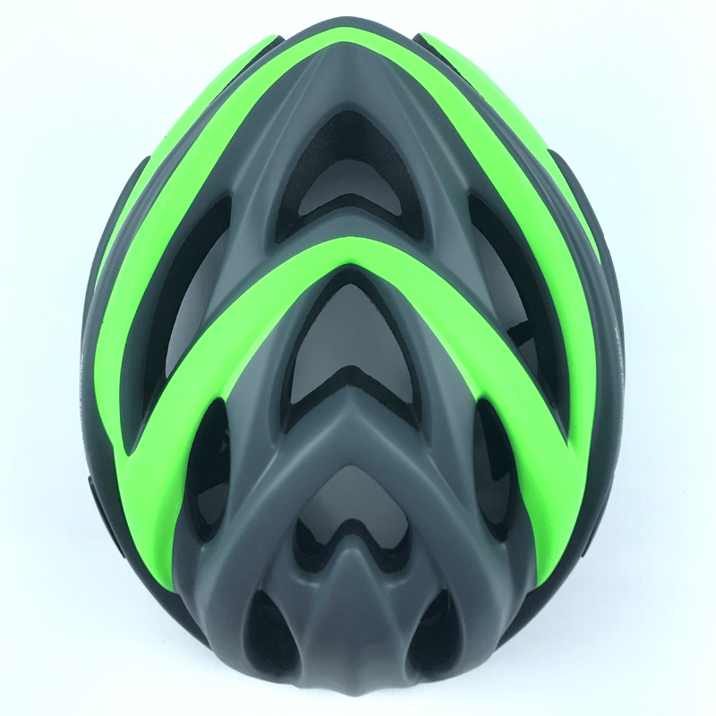 Capacete High One VOLCANO NEW c/ Led - Cinza/Verde