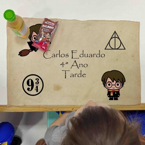 Etiqueta Escolar - Harry Potter Mod1