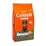 Golden Fórmula Mini Bits Sênior Ração para Cães Adultos de Pequeno Porte Sabor Frango e Arroz