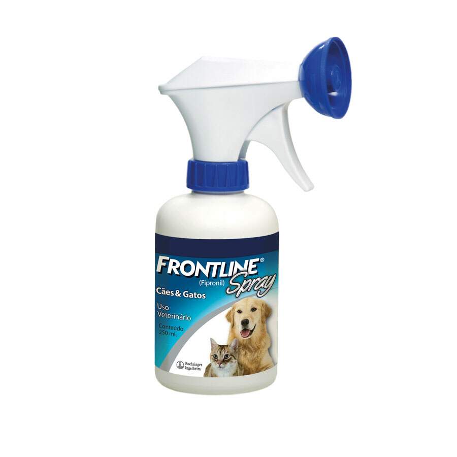 Frontline Spray Antipulgas e Carrapatos para Cães e Gatos