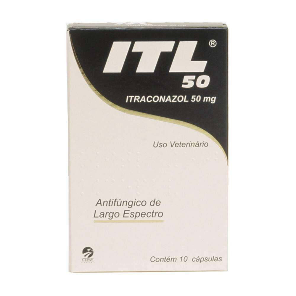 ITL Cepav 50 mg 10 Cápsulas