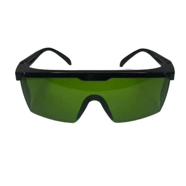 Óculos Segurança Proteção Trabalho Verde Jaguar Kalipso