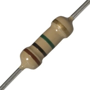 Resistor 56 Ohm 56r 5% 1/4w 0,25w (Kit com 10 unidades)
