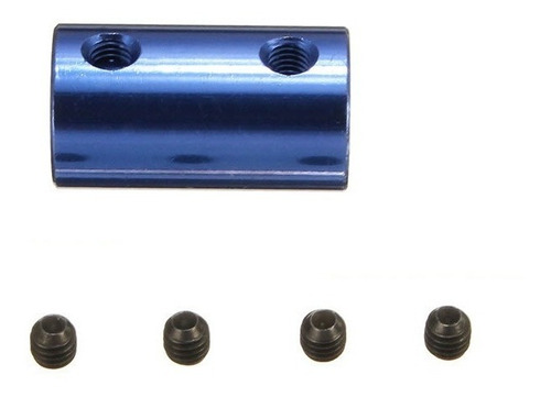 Acoplamento Não Flexível na Cor Azul de 5mm X 8mm para Impressora 3d CNC