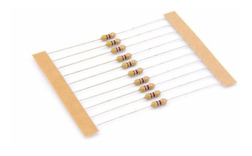 Resistor 47 Ohm 5% 1/4w 0,25w (Kit com 10 unidades)
