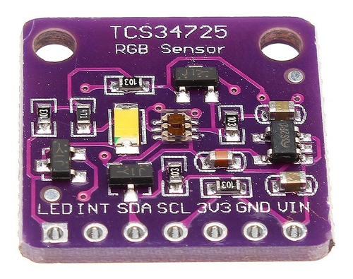 Sensor de Cor RGB TCS34725 CJMCU-34725 com Filtro IR