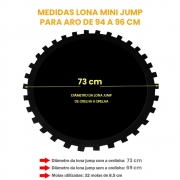 Lona Jump Canguri 73 cm com 32 Ganchos