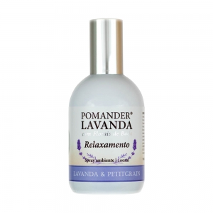 Pomander Lavanda e Petitgrain Relaxamento Spray 100ml - Monas Flower