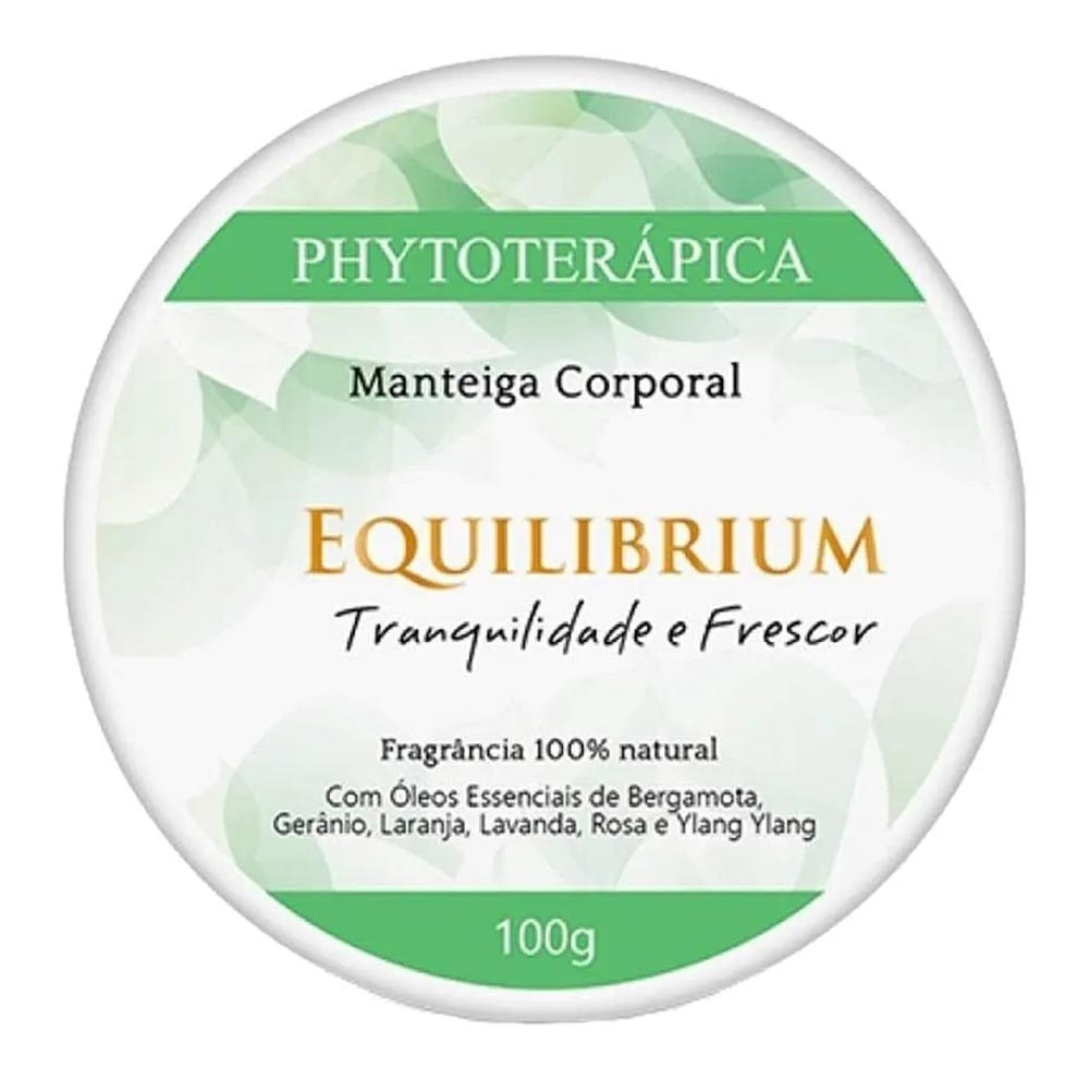 Desodorante manteiga corporal equilibrium 100g - Phytoterápica