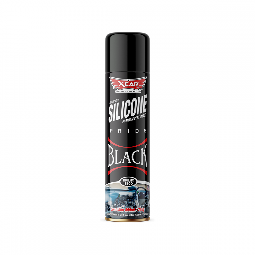 Silicone Spray Black 400ML/200G - Xcar 9047