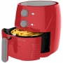 Reembalado:Fritadeira sem Óleo 3,2l Cadence Super Light Fryer Colors Vermelha 110V