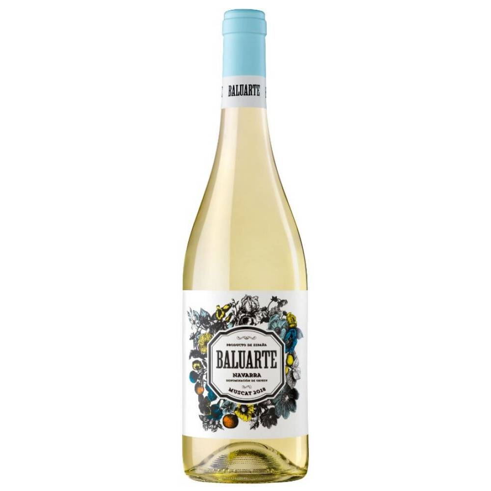 Vinho Espanhol Branco Baluarte Muscat D.O. Navarra 2019 Garrafa 750ml