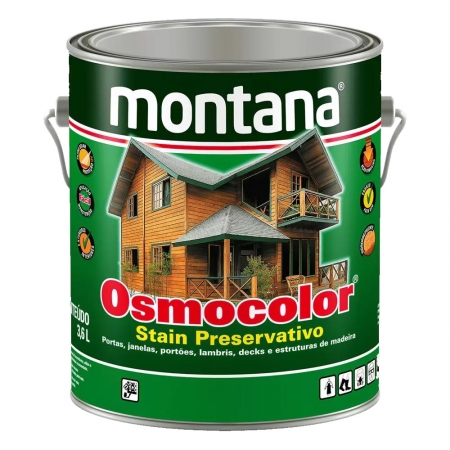 Stain Osmocolor Montana 3,6lt Transparente