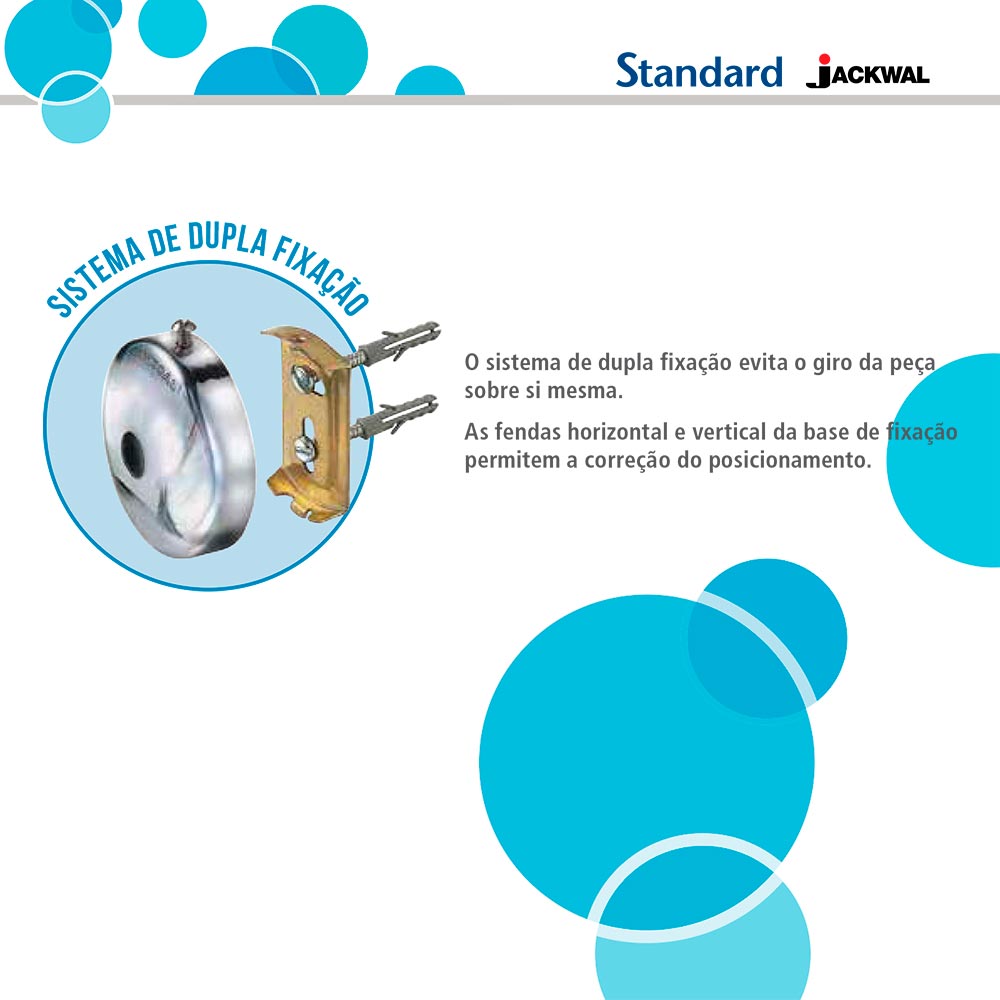 Porta Papel Higienico Simples Jackwal Standard