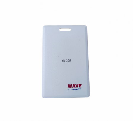 Cartão de Proximidade Wave RFID 125 KHz - Compatível Indala