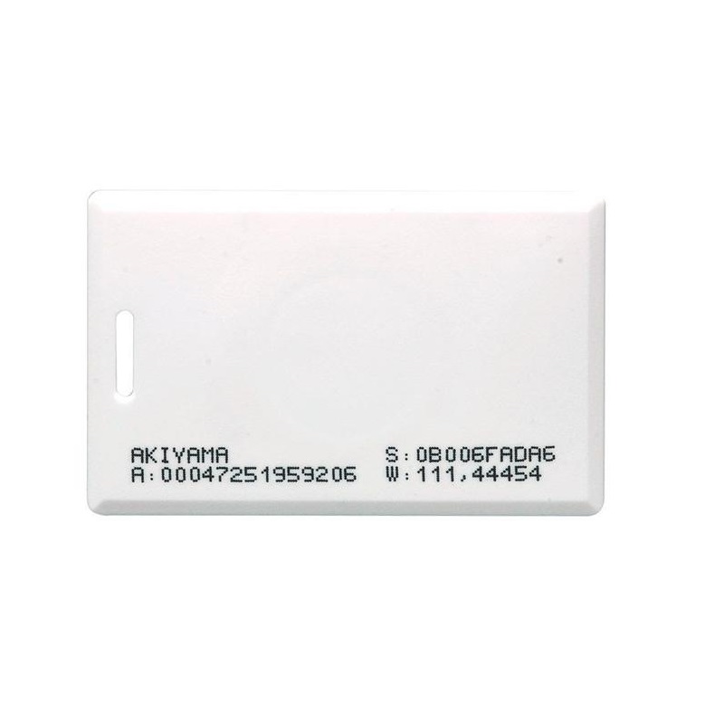 Crachá RFID NEO-CLA ABA TK2 125 KHZ - 100 unidades