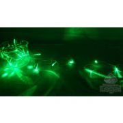 Pisca FIXO 100 Leds Verdes - Cordão de Luzes Natalinas Baixo Consumo