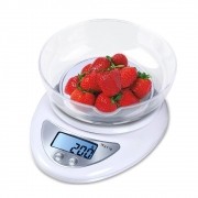 Balança Digital de Cozinha com Bandeja 5kg CBRN14170