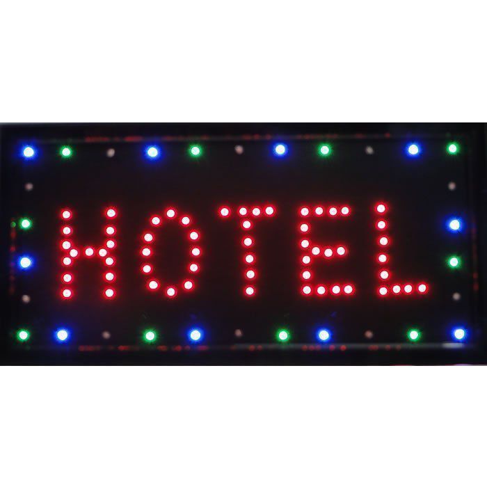 Letreiro luminoso de Led 110v Hotel 1612