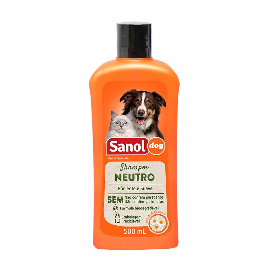 Shampoo Sanol Dog Profissional Neutro - 500ml