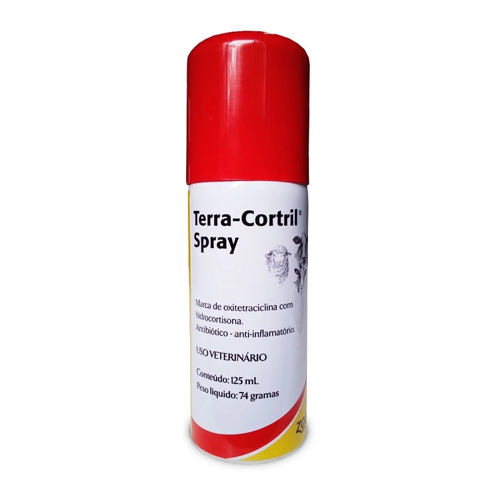 Terra-Cortril Spray Antibiótico e Anti-Inflamatório