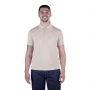 Camisa Uniforme Gola Polo de Piquet - Areia