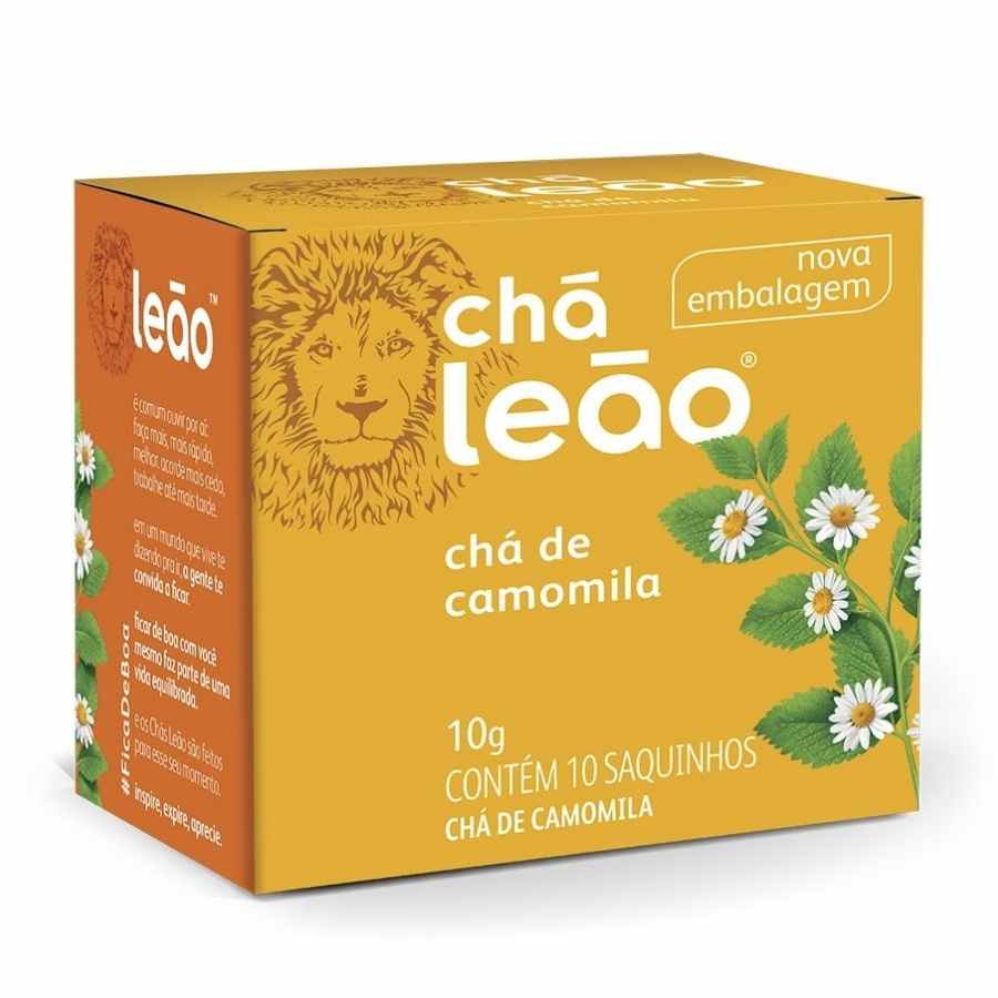 Chá De Camomila Com 10 UN Leão