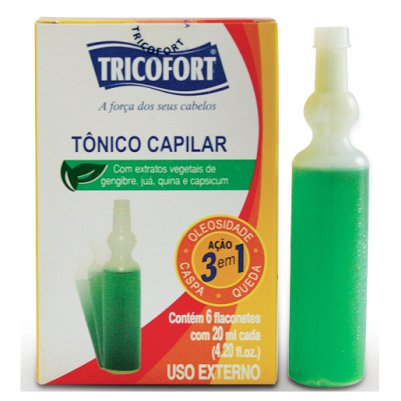 TONICO CAPILAR TRICOFORT C/6 20ML