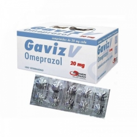 GAVIZ OMEPRAZOL 20MG - CAIXA 5 STRIPS COM 10 COMP