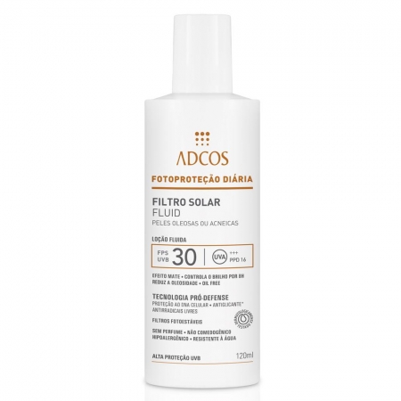 Adcos Professional Filtro Solar FPS30 Fluid 120ml