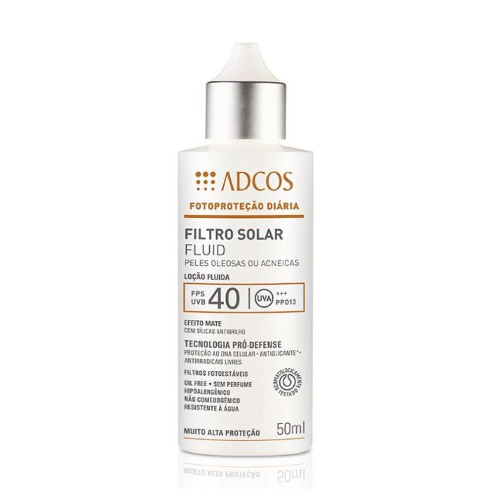 Adcos Professional Filtro Solar FPS 40 Fluid 50ml