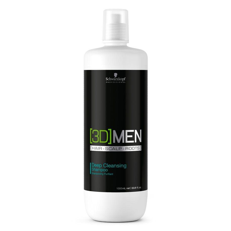 Schwarzkopf Professional - 3D Men - Shampoo Anti-Oleosidade 1000ml