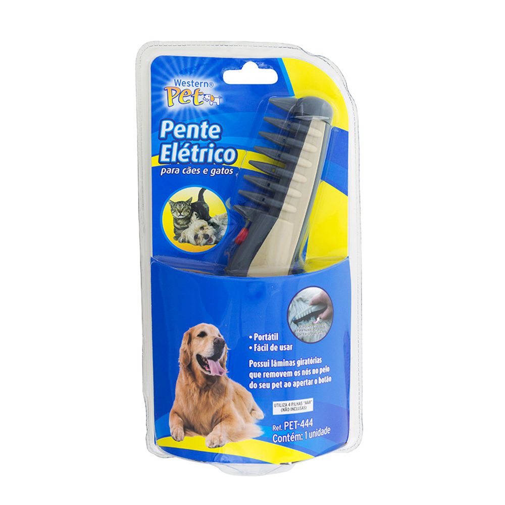 Pente Elétrico para Cães e Gatos Western PET-444