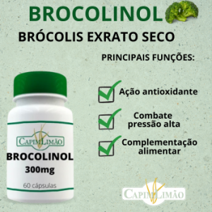 Brocolinol 300mg 180 cápsulas