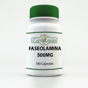 Faseolamina 500 mg 180 cápsulas