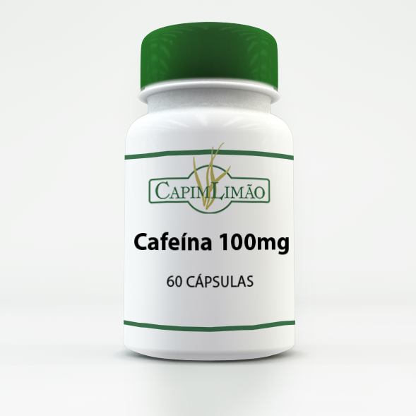 Cafeína 100 mg - 60 cápsulas