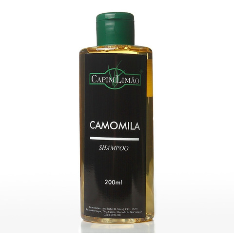Shampoo Camomila Capim Limão
