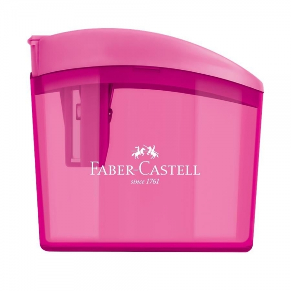 Apontador Faber Castell clickbox com depósito