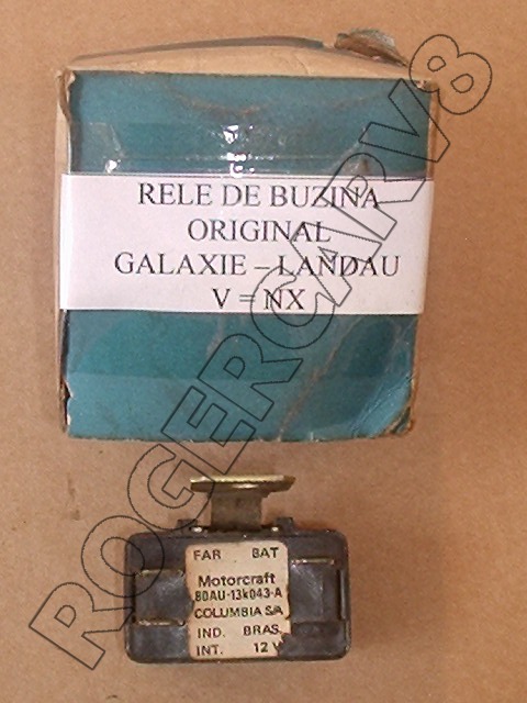 RELE DE BUZINA GALAXIE E LANDAU ORIGINAL FORD - 0818L  - Rogercarv8