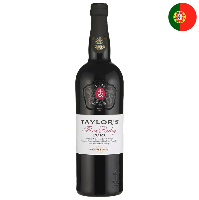 Vinho do Porto Taylor's Fine Ruby Tinto - 750ml
