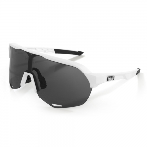Óculos de Sol Hupi Huez Branco/ Preto - Lente Preta
