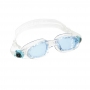 Óculos Natação Aqua Sphere Mako Transparente Lente Azul